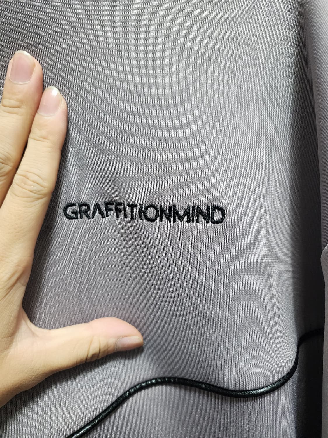 GRAFFITIONMIND 꽃 자수 트랙 자켓 상품이미지6