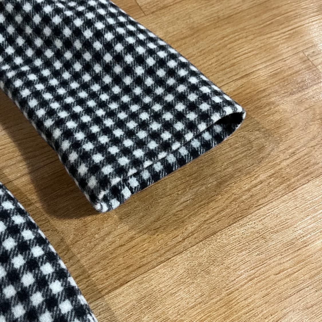 [105] 헤보 신형 깅엄 패딩코트 상품이미지5