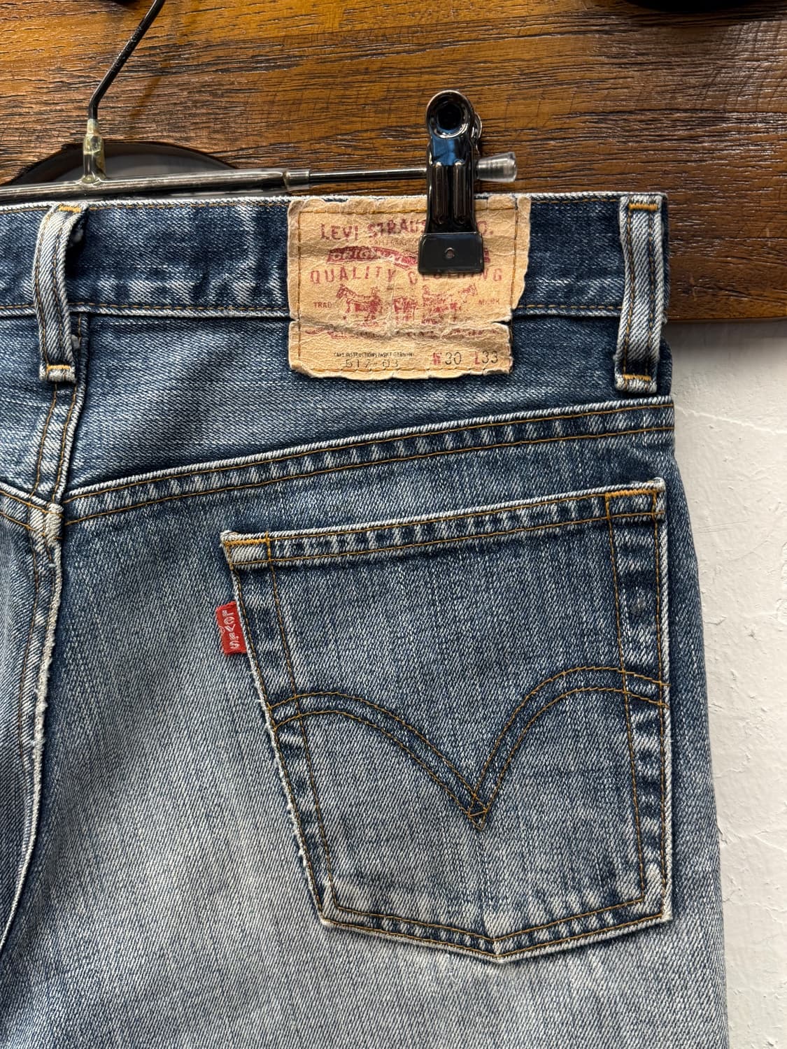 00s Japan Levi's 517 Bootcut Denim Pants 상품이미지3