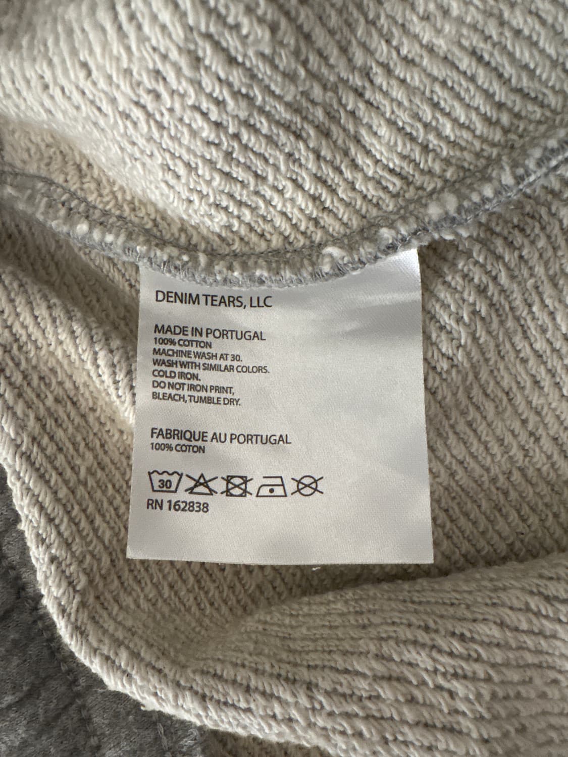 데님티어스 스웻팬츠 그레이 XL 상품이미지3