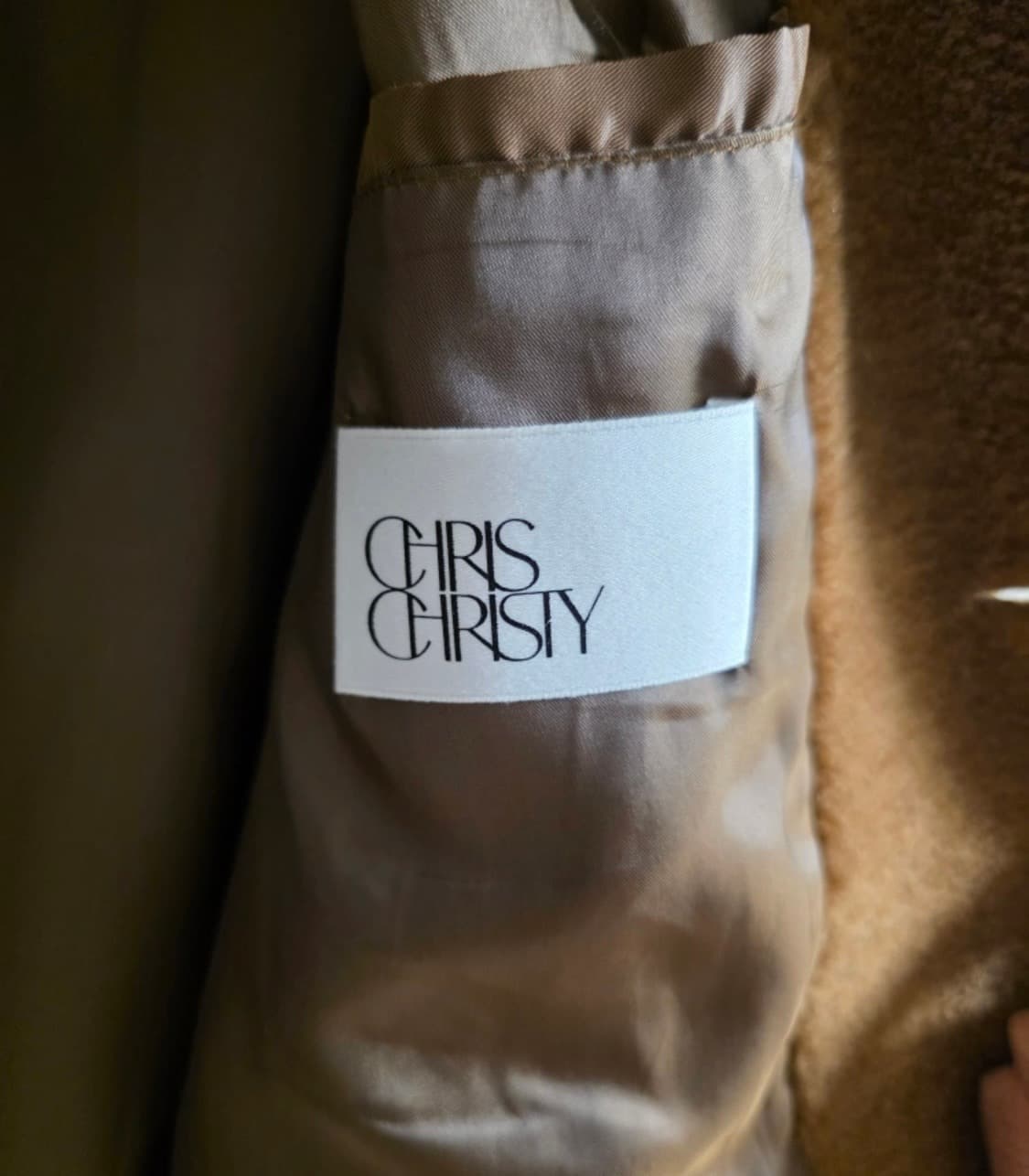 크리스크리스티 테디 베어 쉐어링 코트 XL 상품이미지5