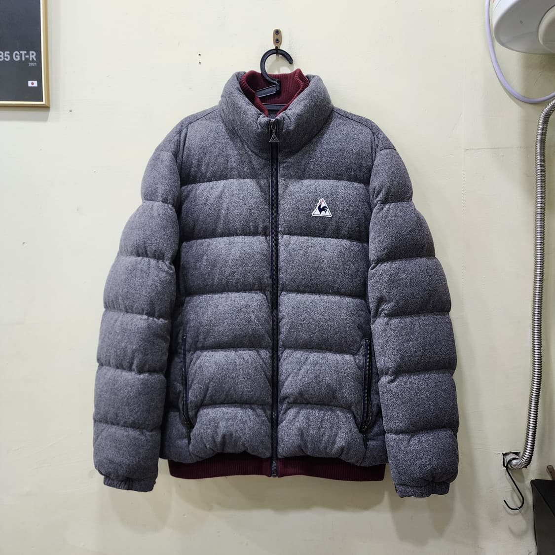 [105] 르꼬끄 스포르티브 다운 패딩 (그레이) 상품이미지1