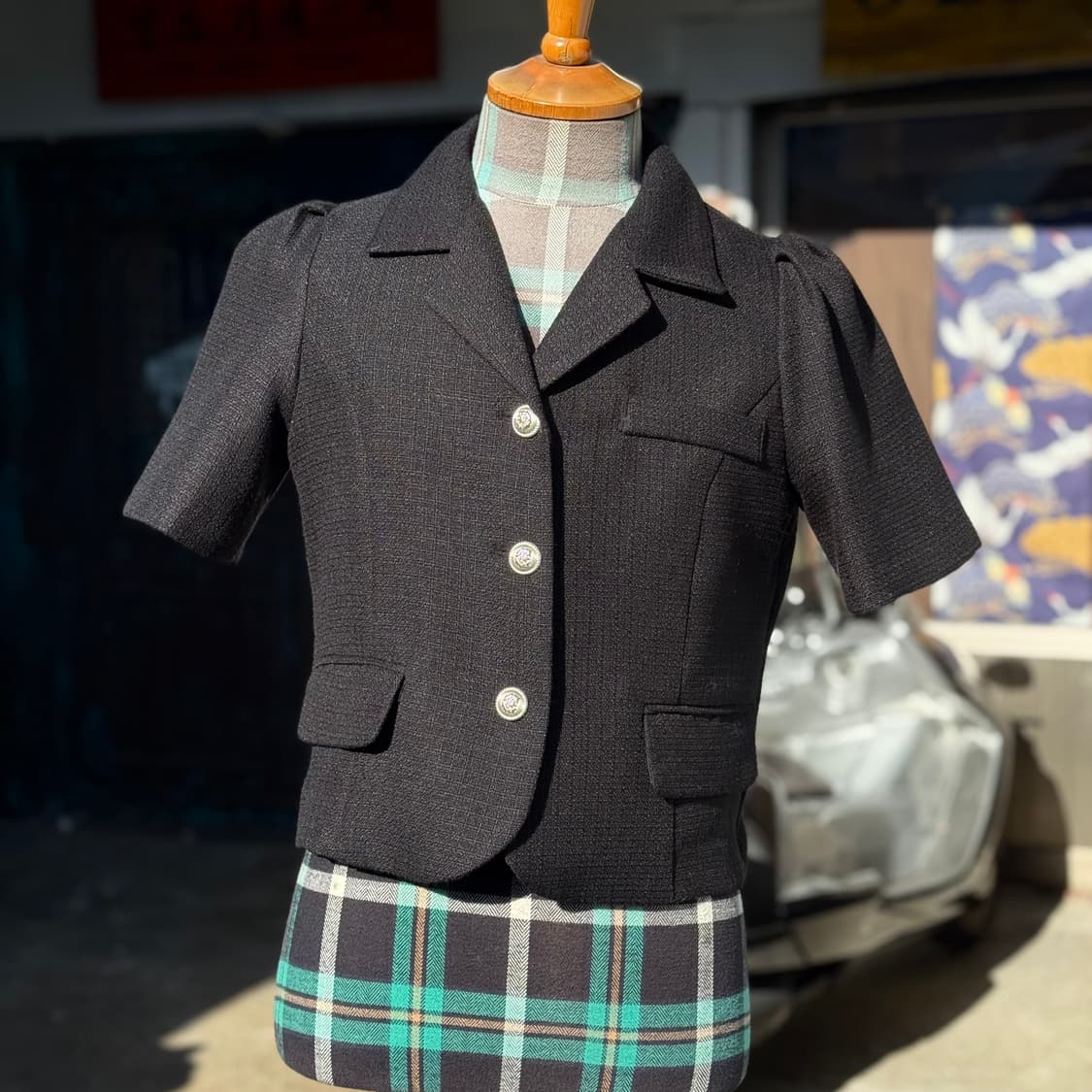 아뜨랑스 트위드 자켓 F 상품이미지6