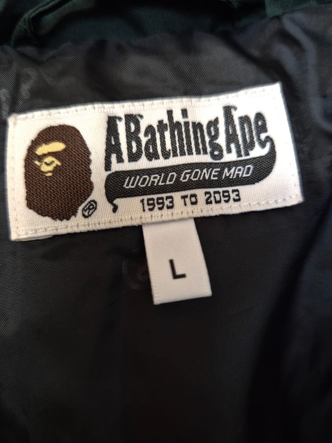 베이프 BAPE Jewels Down Jacket Green L 상품이미지6
