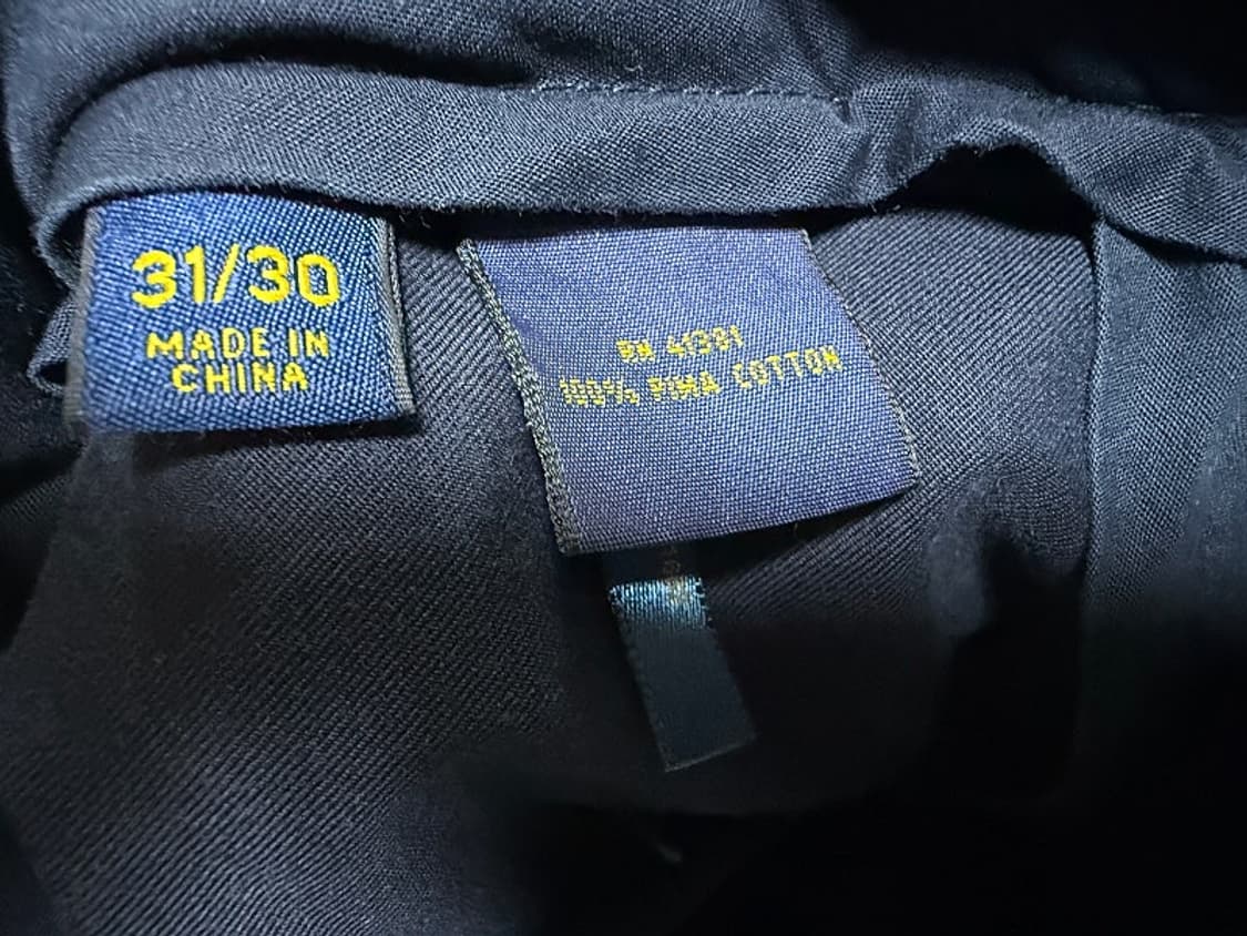 폴로 랄프로렌 바지 남성용 36인치 상품이미지7