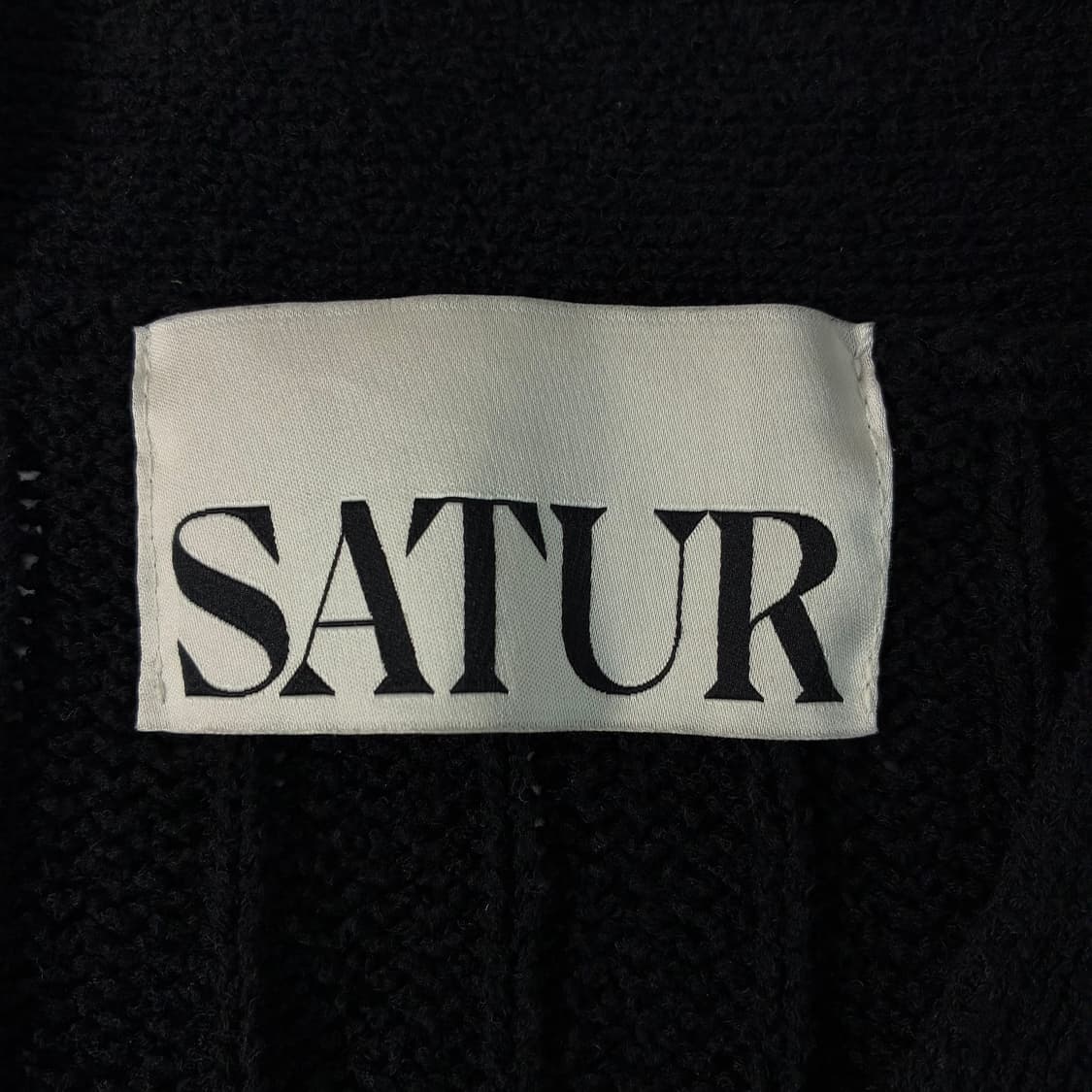 Satur  세터 파로 오버 사이클 부클 가디건 상품이미지5