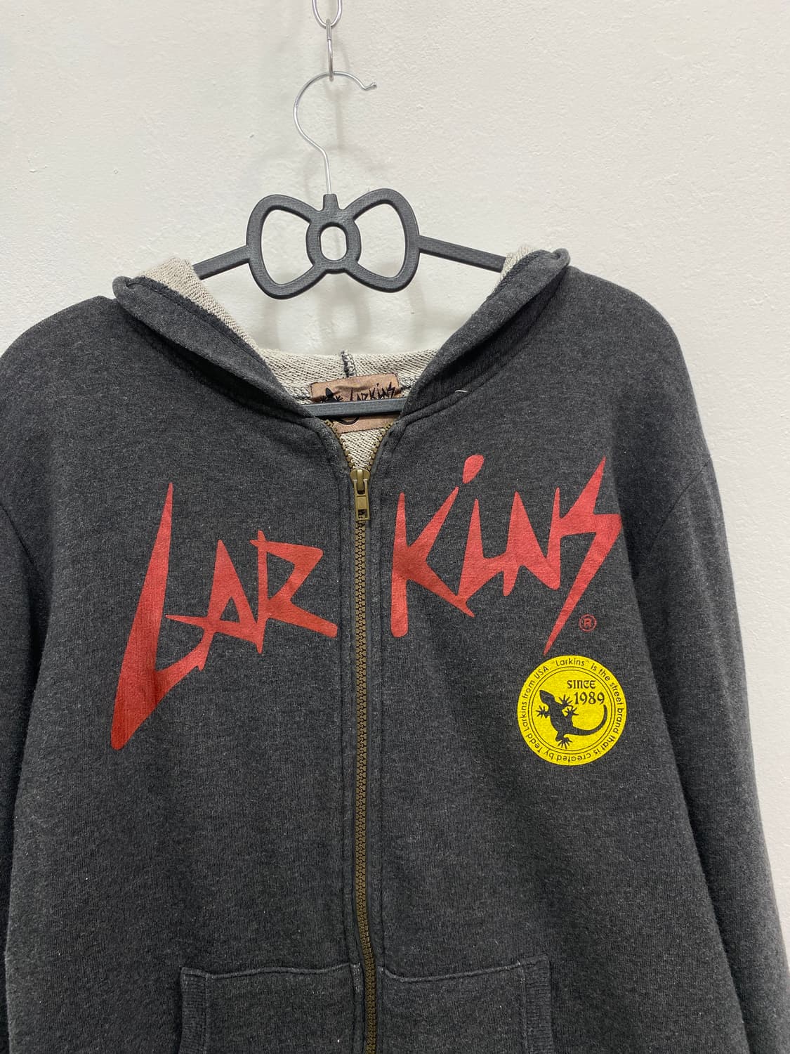 [LARKINS] 라킨스 y2k 게코 도마뱀 후드집업 상품이미지5