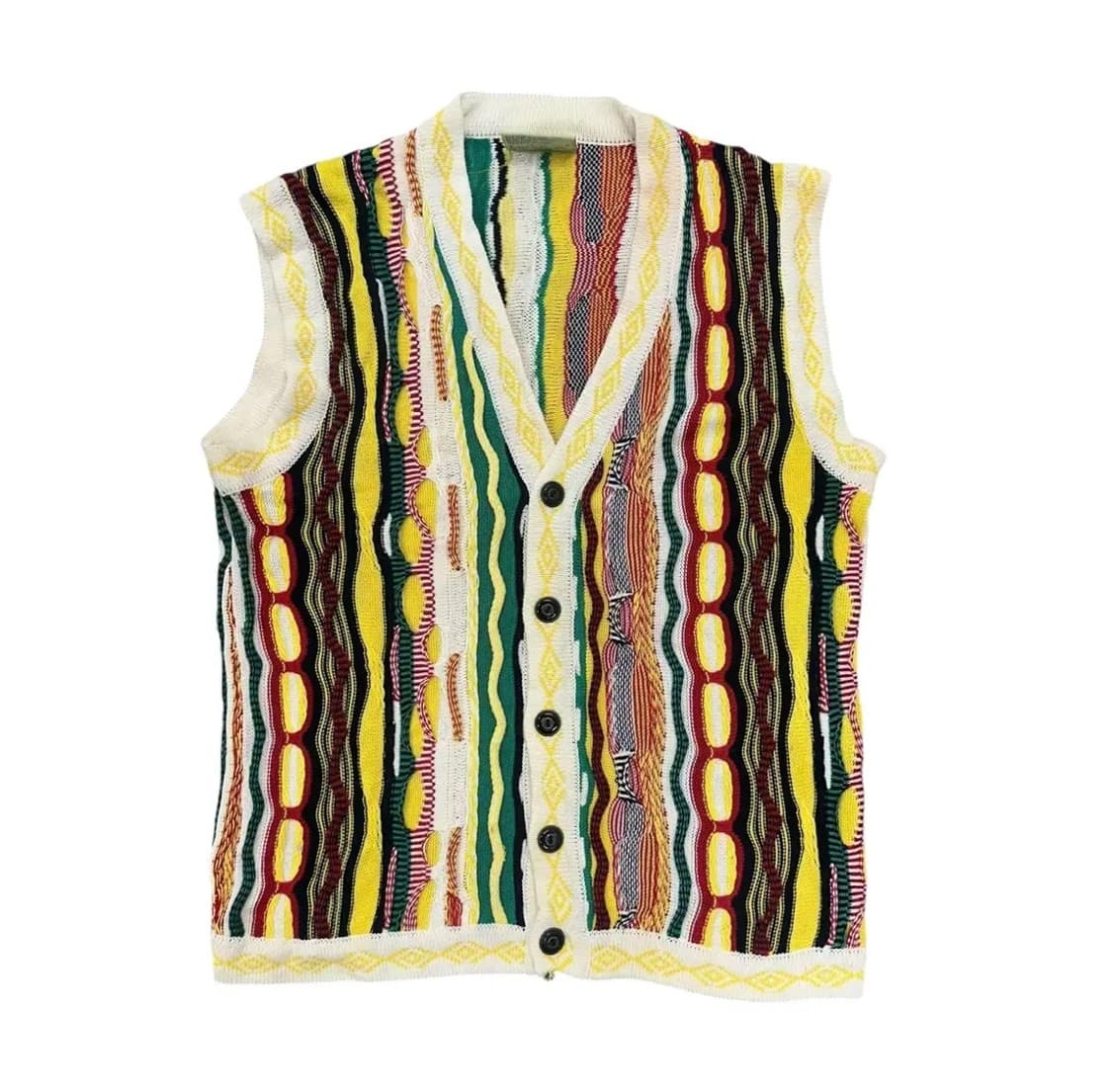 빈티지 케이블 니트 베스트 상품이미지1