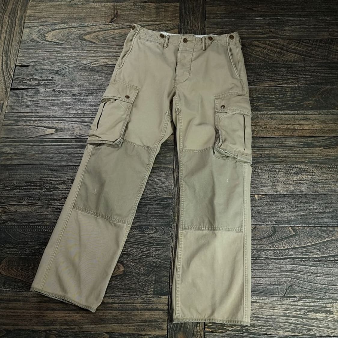 [폴로 랄프로렌] 빈티지 루즈 스트레이트 카고 팬츠 베이지 M17782 상품이미지1