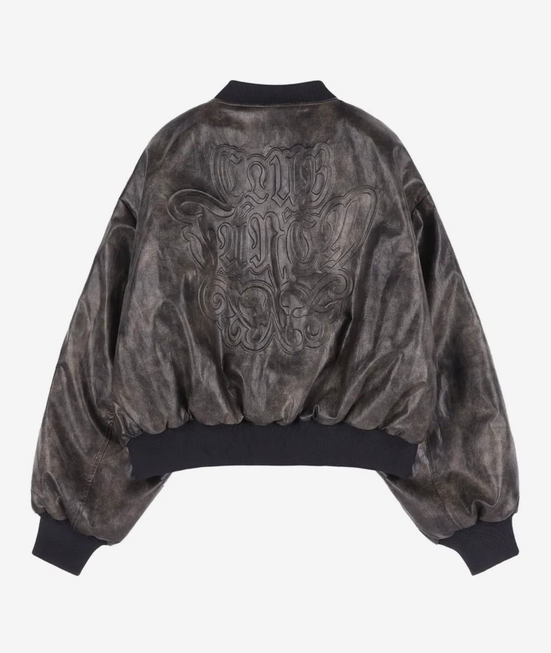 팬시클럽 퀄팅 리버시블 엠보 점퍼 (블랙)  상품이미지2