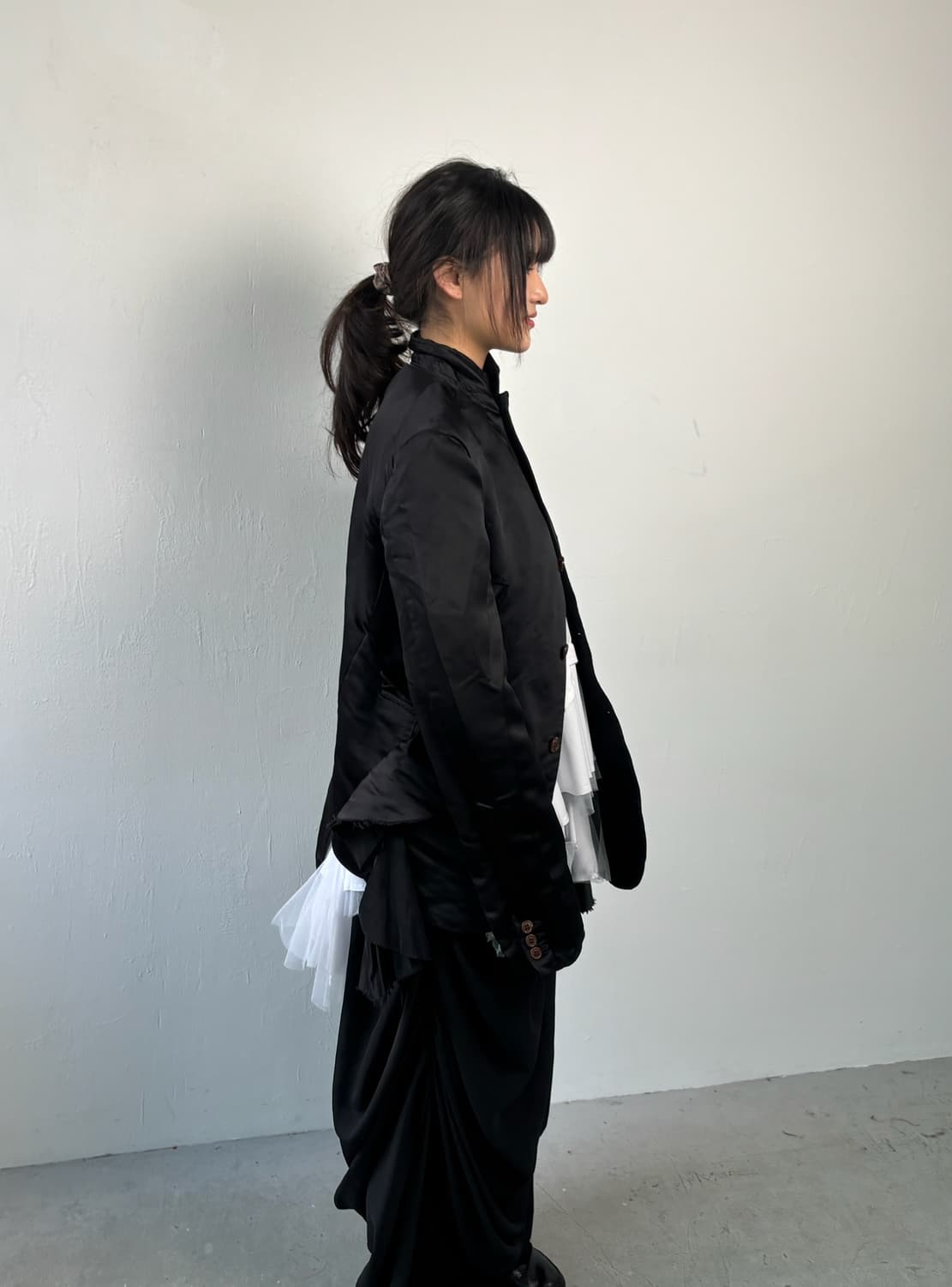 꼼데가르송 24SS 러플 티셔츠 상품이미지1