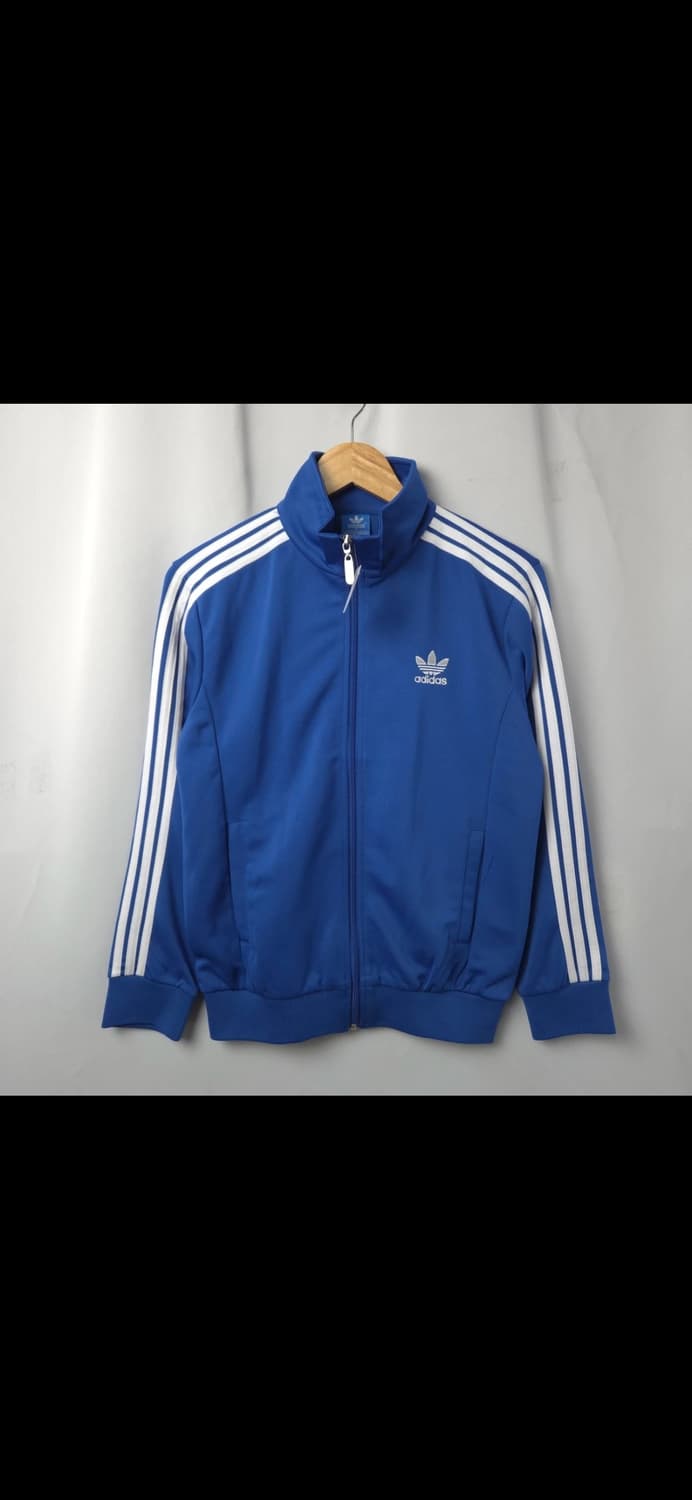 여S 아디다스 블루 트랙탑 져지 자켓 집업 상품이미지1