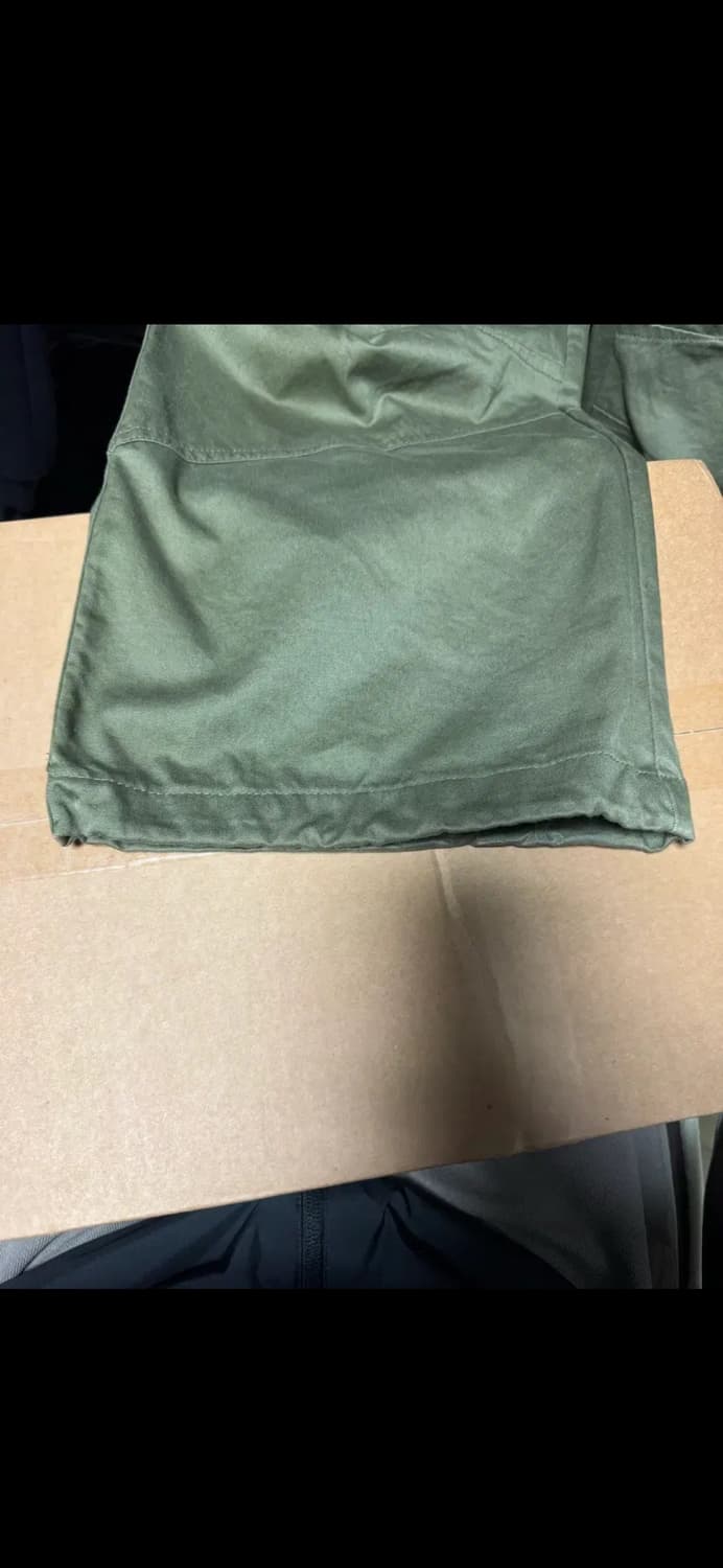 [0] 언더마이카 Mu.109 세미 와이드 카고 팬츠 카키 상품이미지2