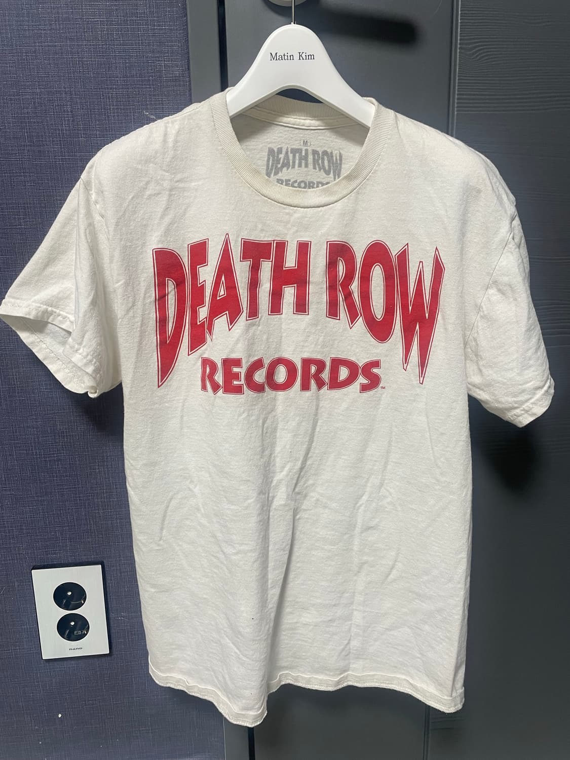 데스 로우 레코드 티셔츠 상품이미지1