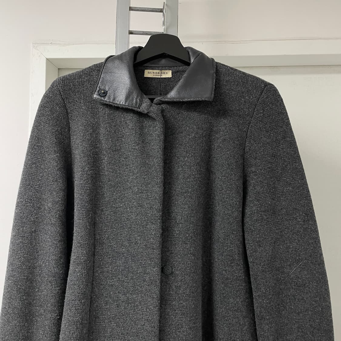 버버리 울 자켓 그레이 -(W) 상품이미지2