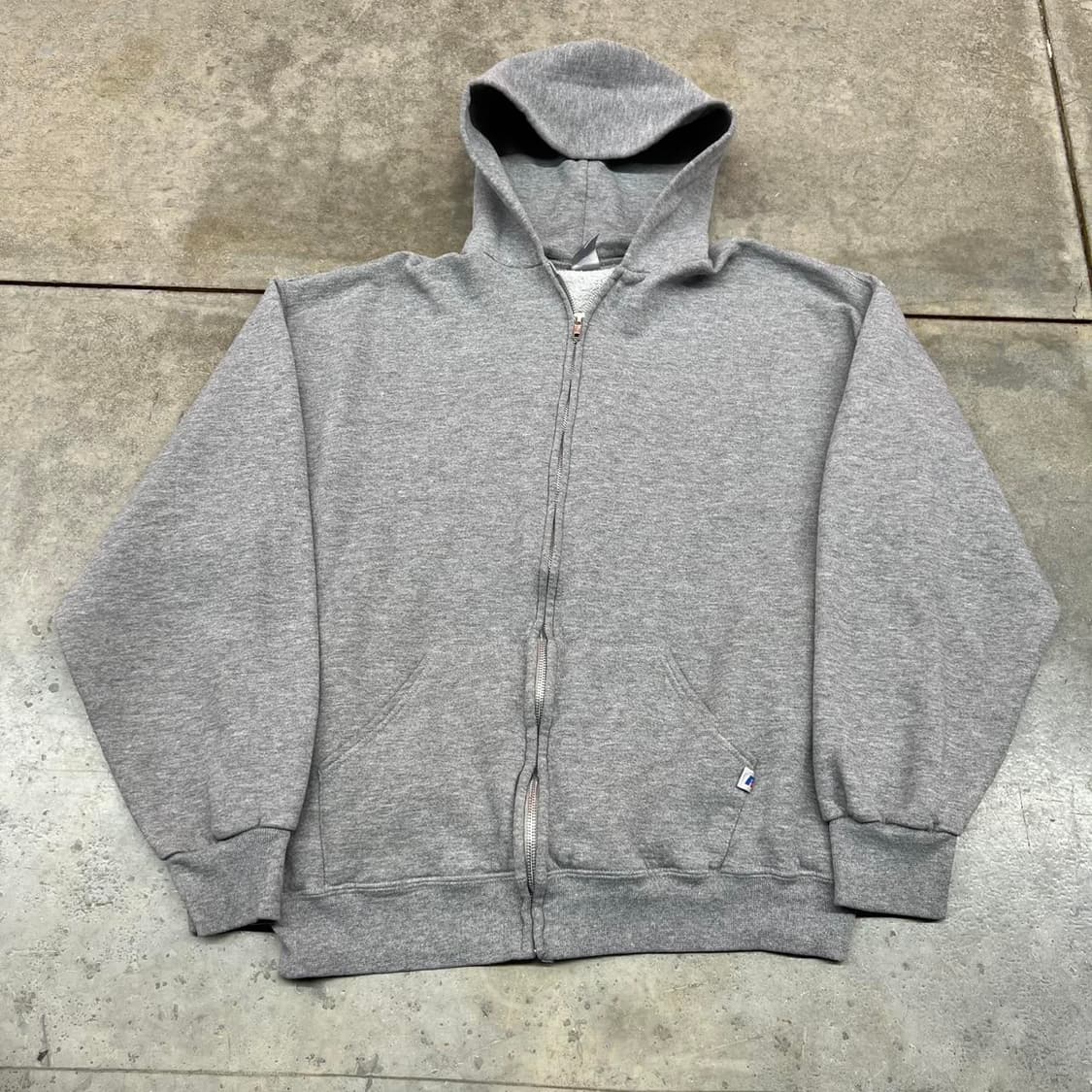 10s 러셀 애슬레틱 후드집업 그레이 상품이미지1