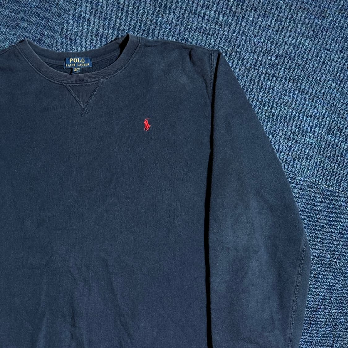 폴로 랄프로렌 네이비 맨투맨 상품이미지2