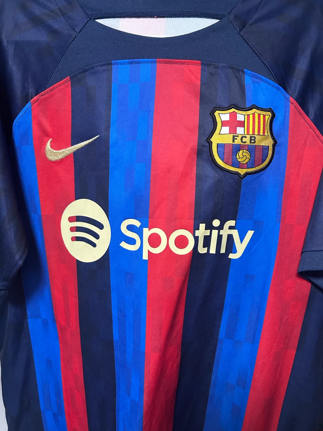 바르셀로나 22/23 홈 유니폼 나이키 야야투레 커스텀마킹 상품이미지1