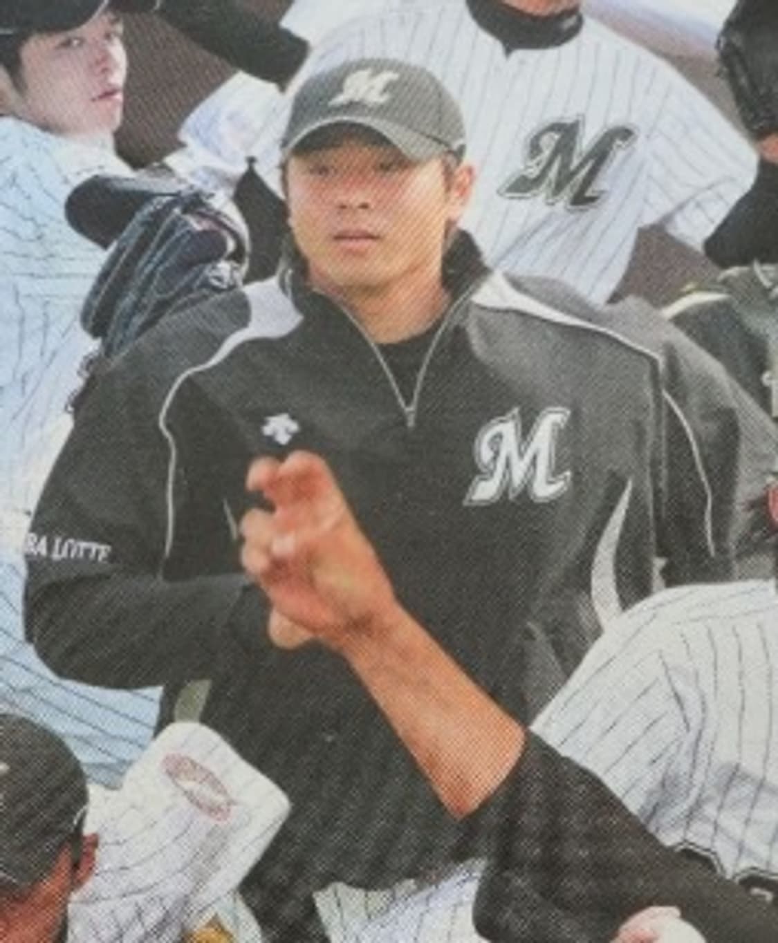 데상트 치바롯데 마린스 배팅 트레이닝 저지 상품이미지6