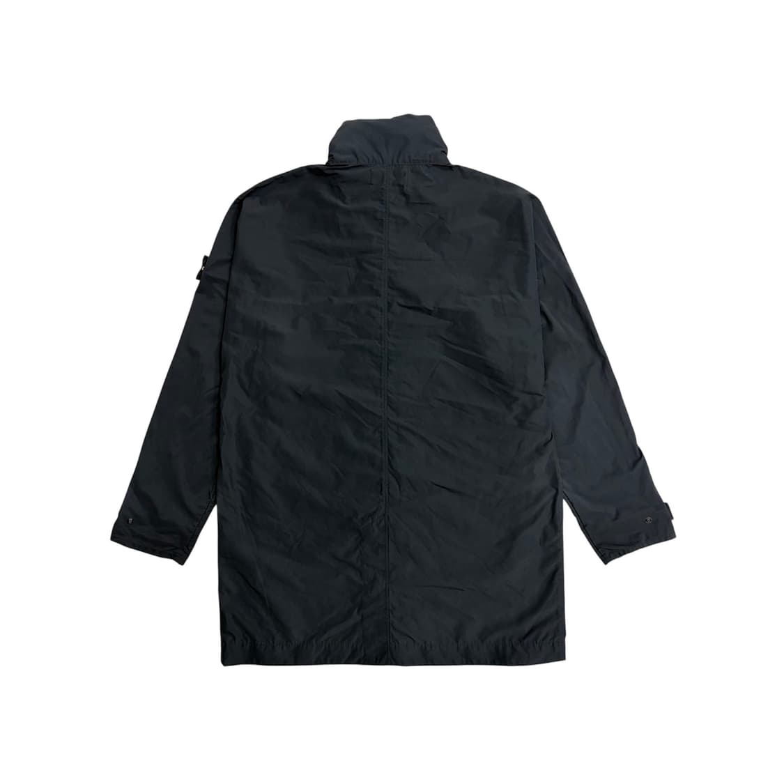 스톤아일랜드 마이크로 랩스 블랙 트렌치 코트 바람막이 자켓 m 상품이미지2