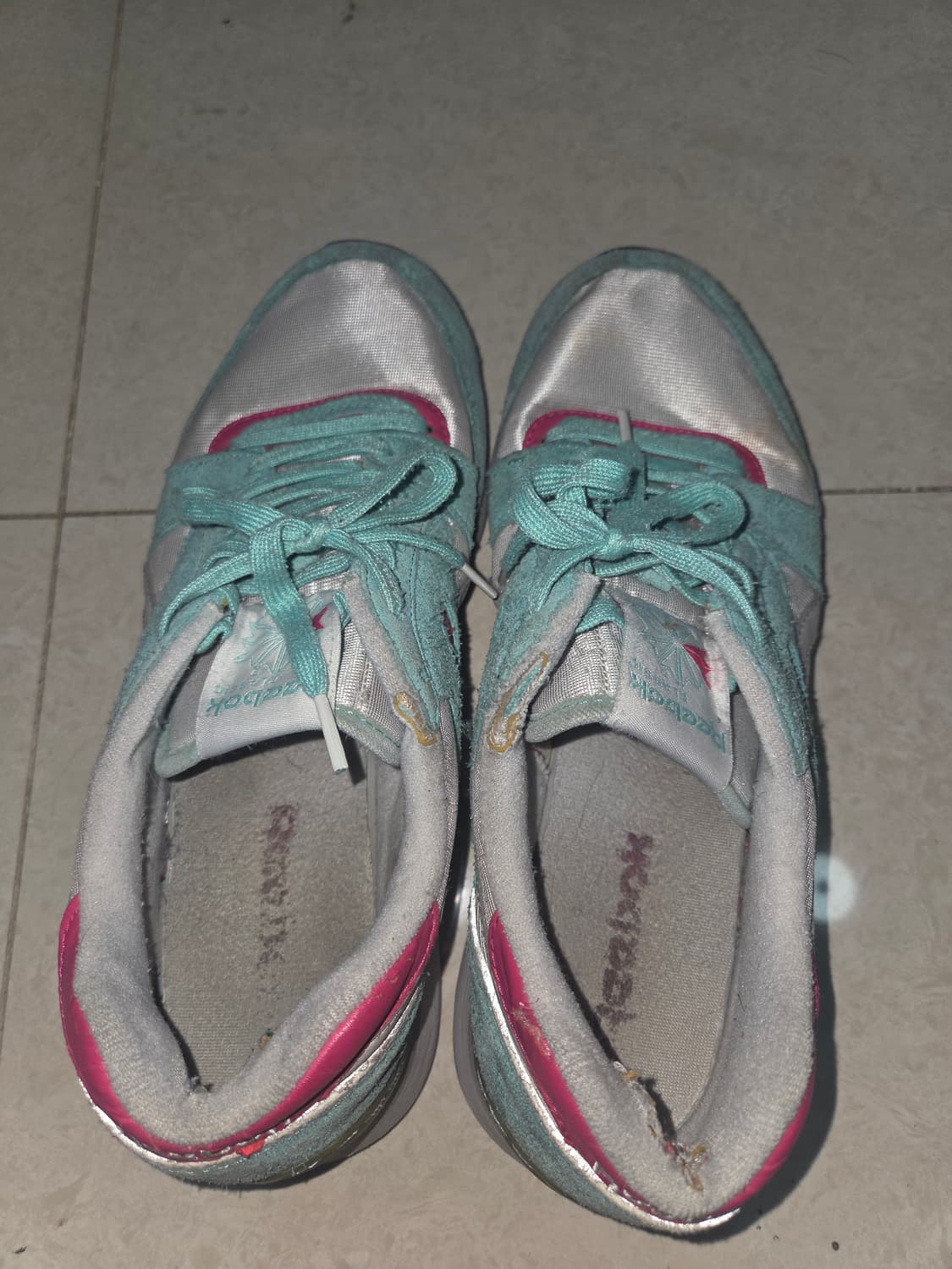 (상태 하)Reebok GL6000 민트컬러 상품이미지2