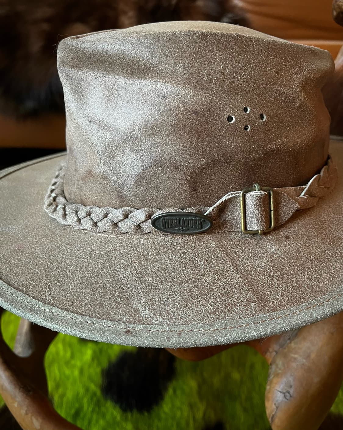 OVERLANDER Real Leather Jimi Pedora Hat 상품이미지4