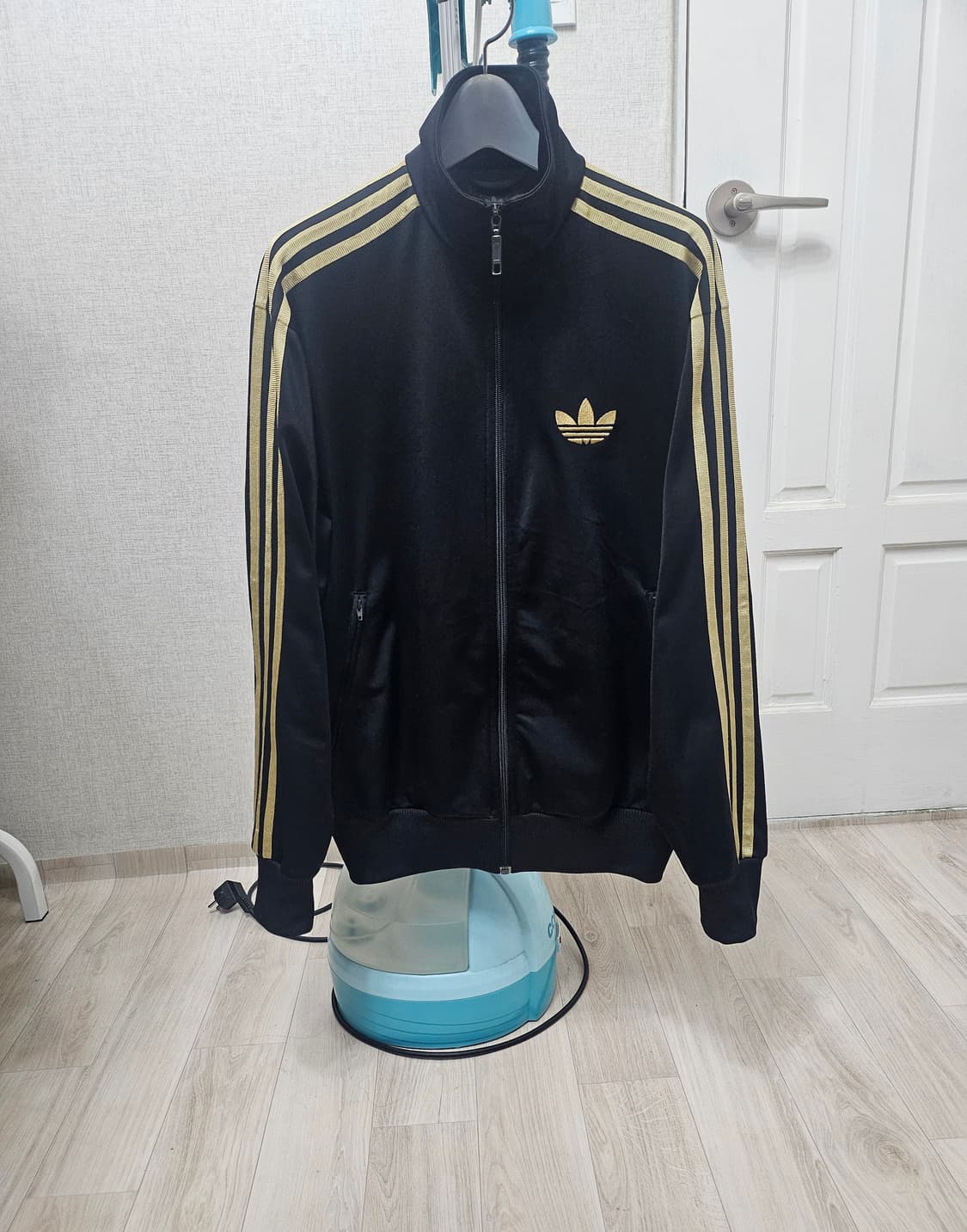 (90~95) ☆초대장급☆ 아디다스 파이어버드 [검골] 트랙탑져지 상품이미지1