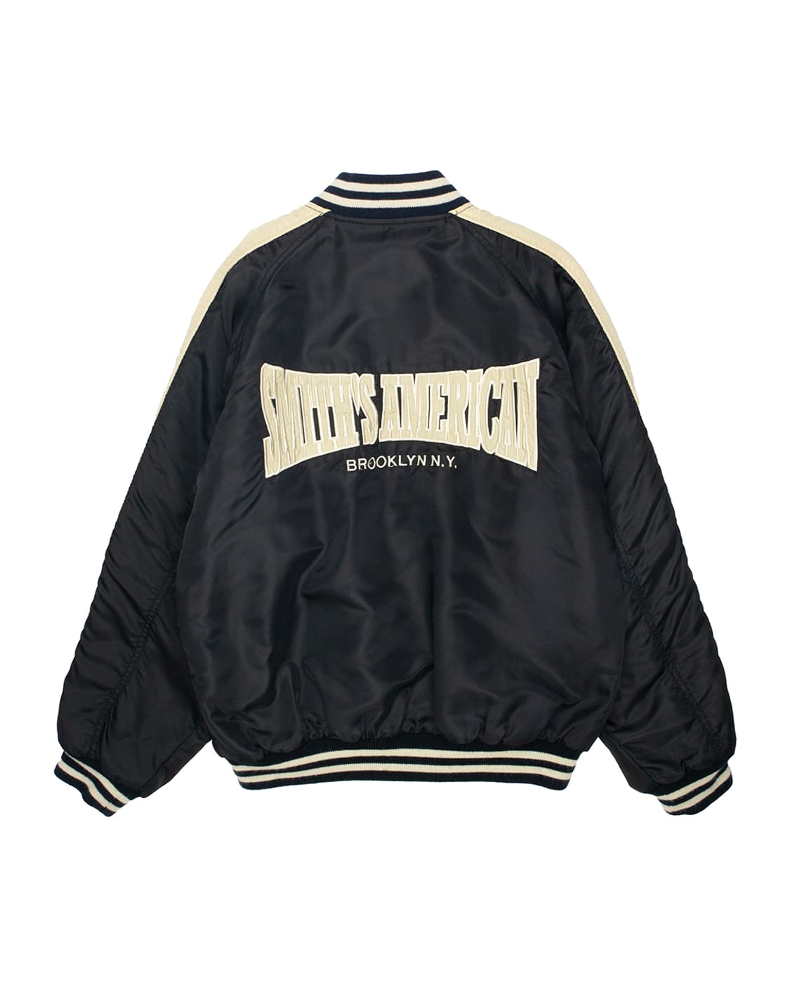 Smith's American 새틴 바시티 자켓 상품이미지8