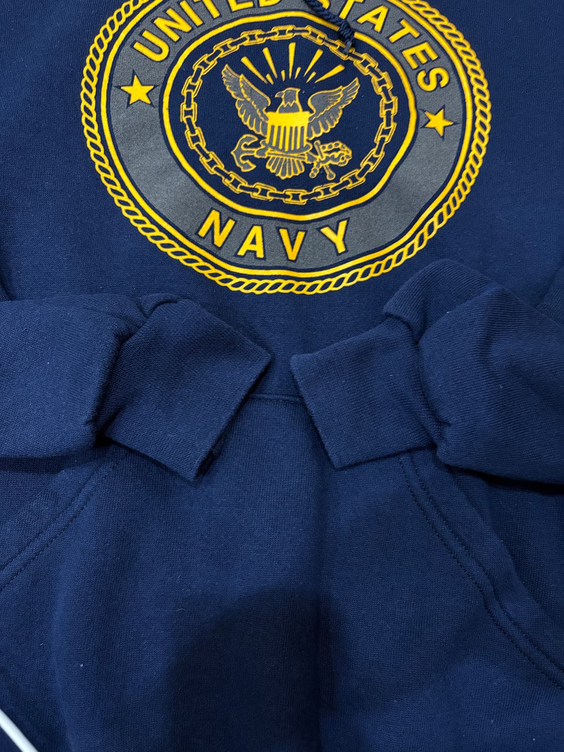 us navy hoodie 미해군 네이비 후드 상품이미지3