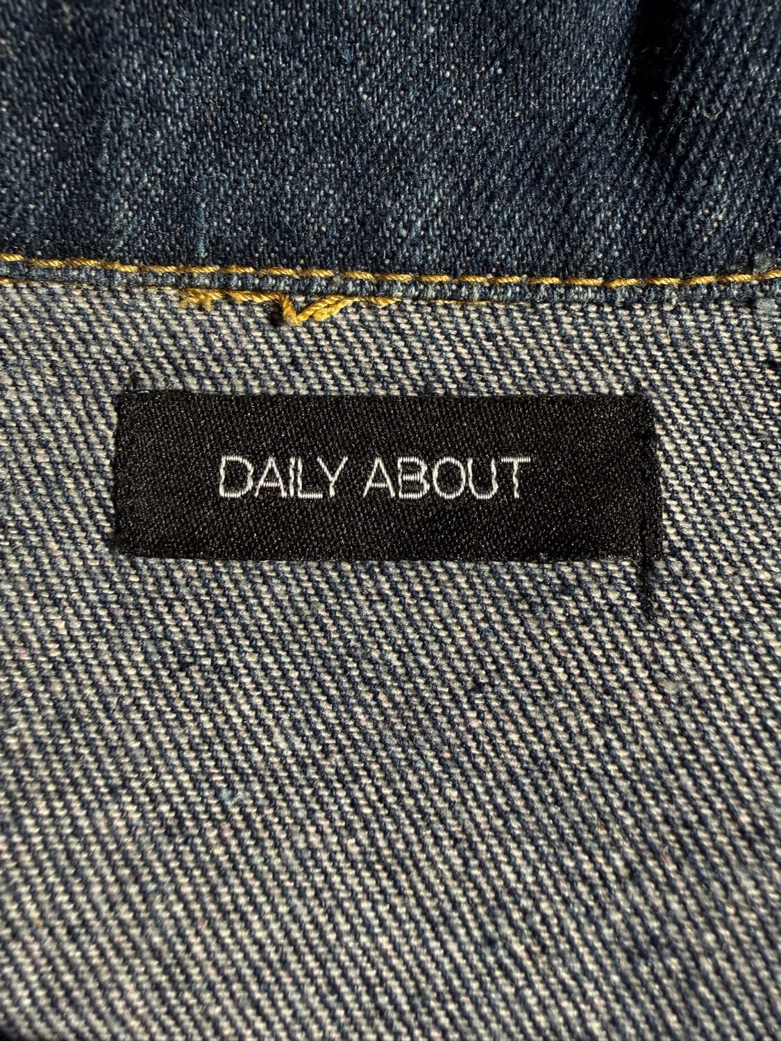 DAILY ABOUT 데님 자켓 상품이미지5