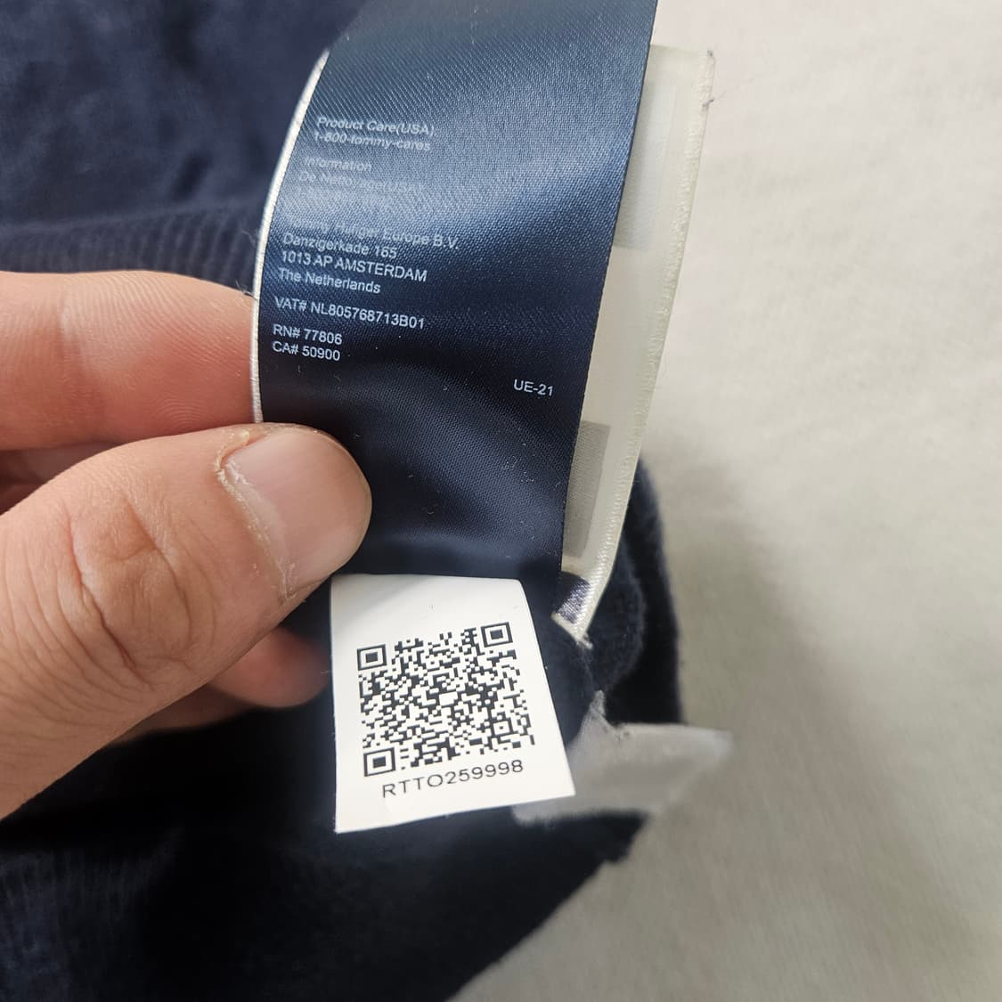 XL 타미힐피거 로고 스웨터 0325Y 상품이미지4