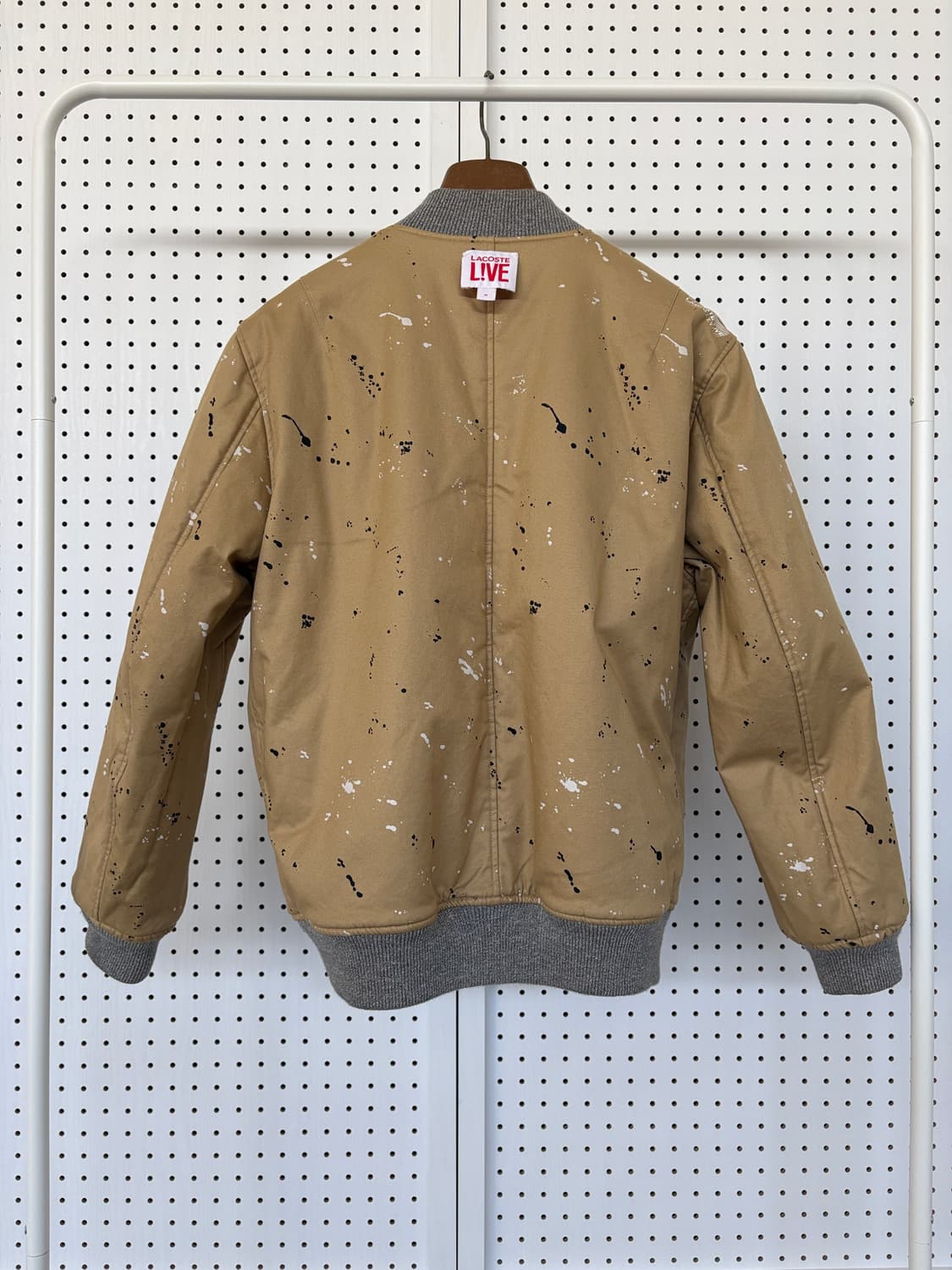 라코스테 라이브 봄버 리버시블 바시티 자켓 M 상품이미지4