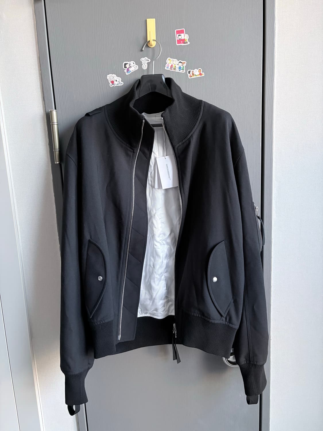 (L) 헬무트 랭 시트 벨트 본디지 봄버 상품이미지1