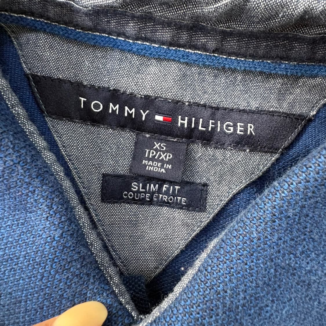 XS 타미힐피거 남성 골프 반팔 카라티 0414J 상품이미지2