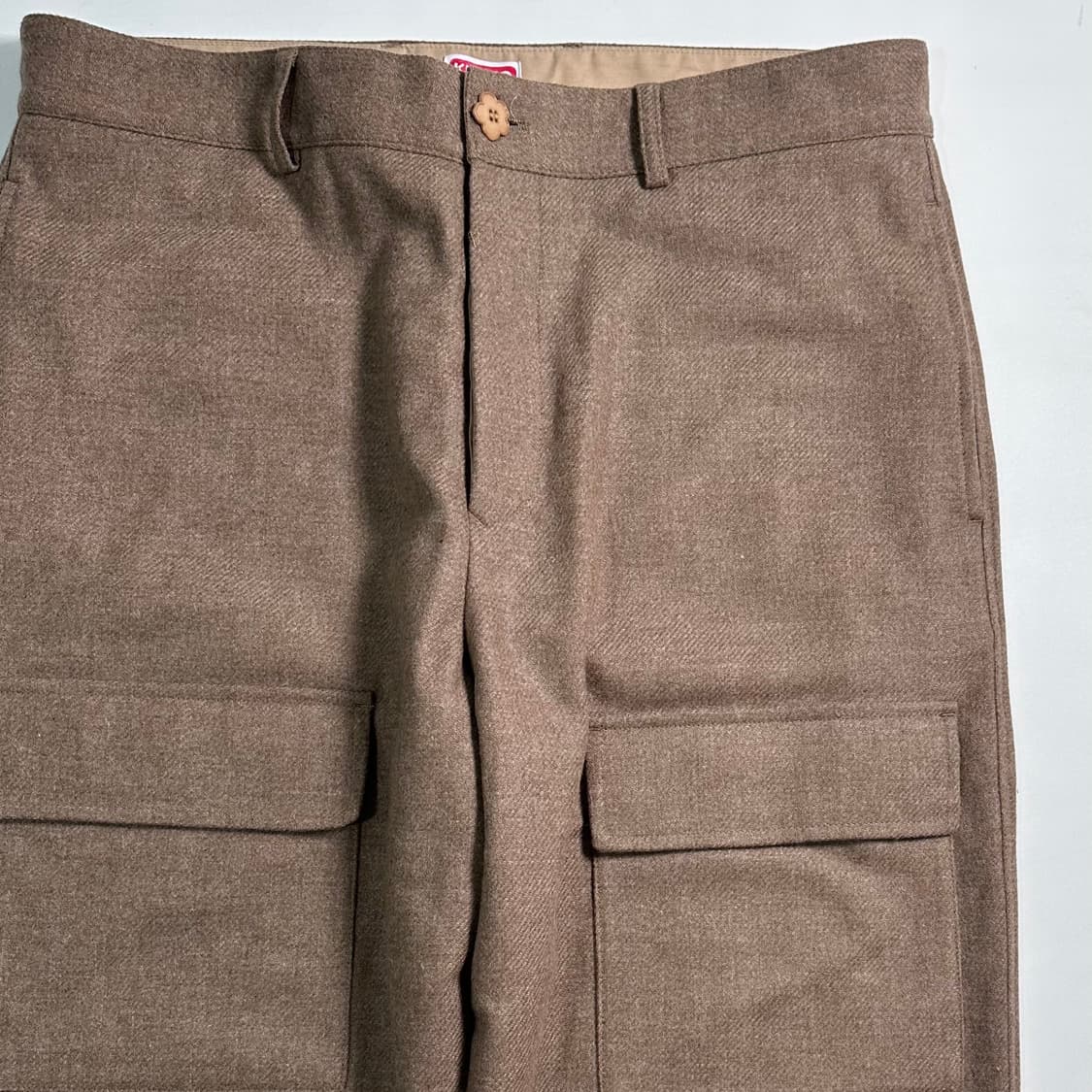 겐조 로고 패치 울 카고팬츠 상품이미지2