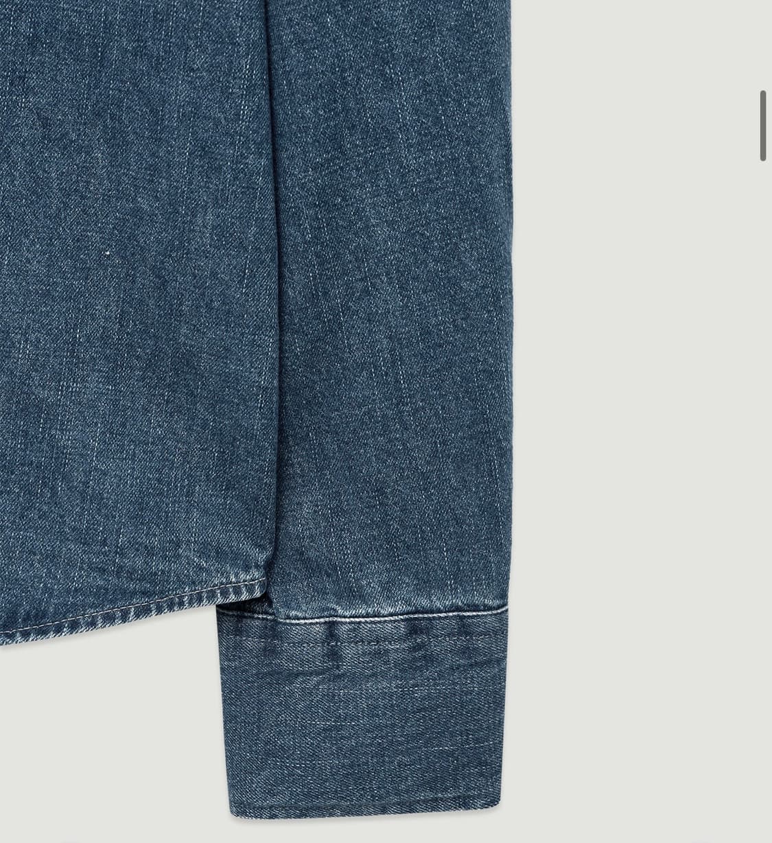 엘무드 웨스턴 청자켓 48size (100-105) 상품이미지5