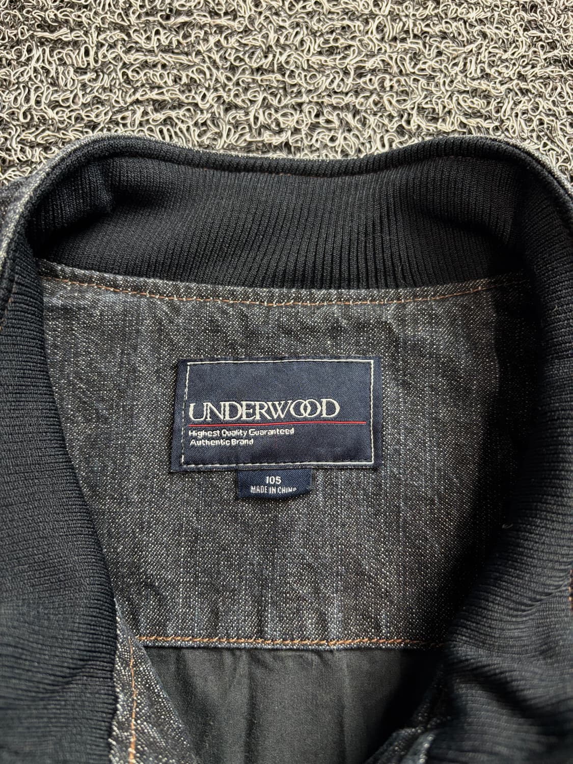 언더우드 오리지날 아메카지 데님 바이커 자켓 1563 상품이미지3