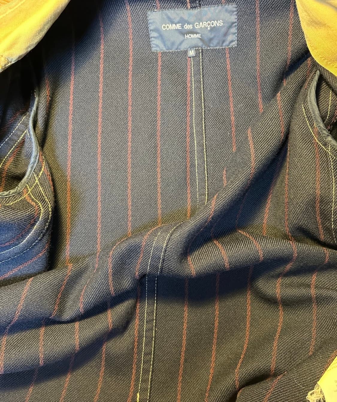 꼼데가르송옴므 헤비 코튼 코트  상품이미지6