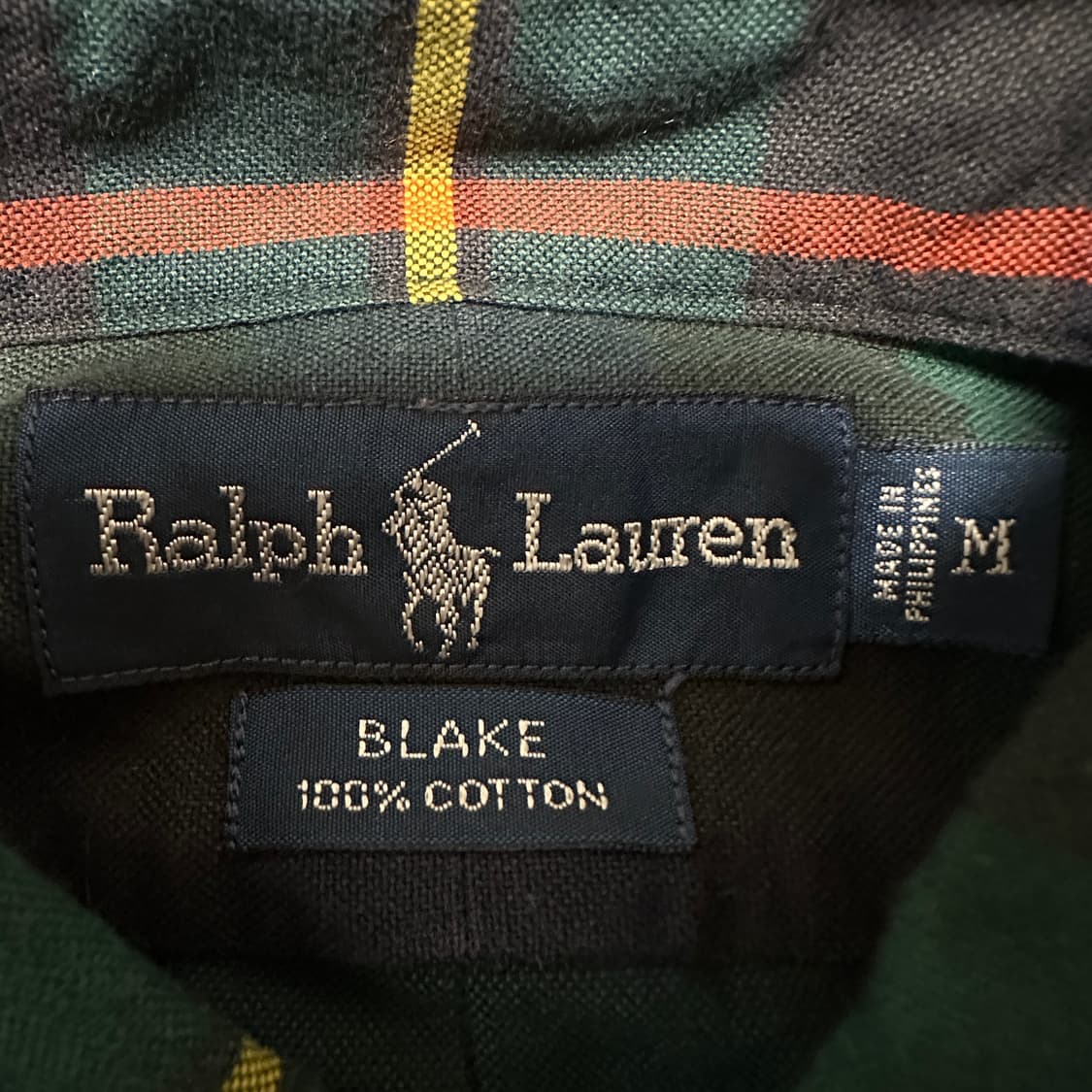 POLO RALPH LAUREN cotton check shirt 상품이미지4