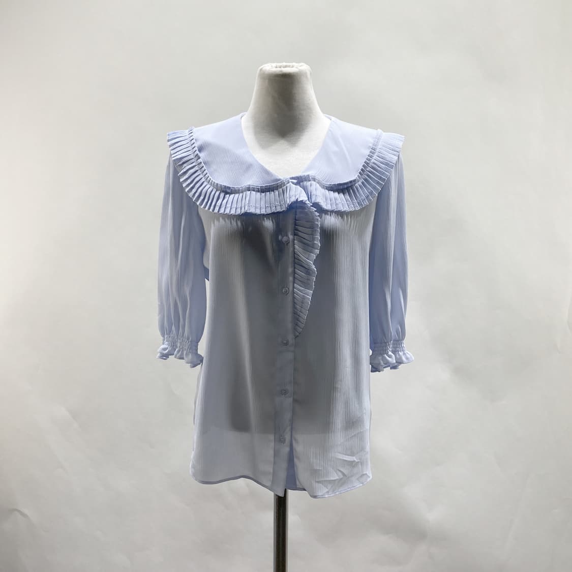 케이엘바이린 여성블라우스 소라색 55-77 상품이미지1