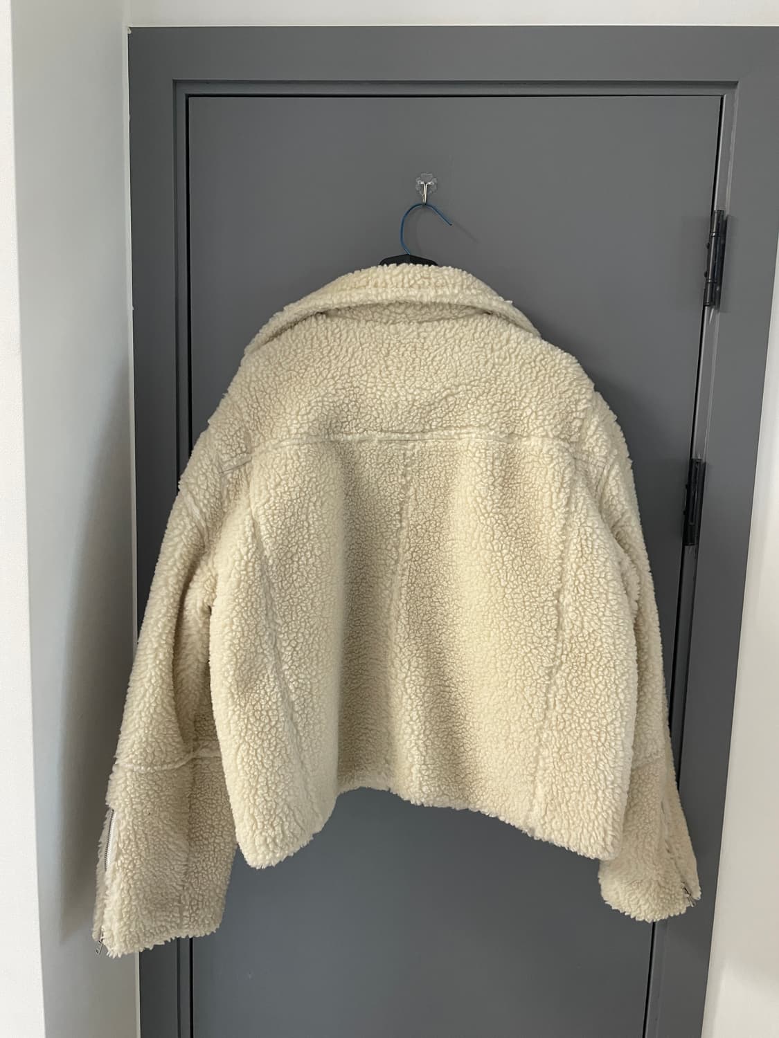 마뗑킴 퍼 무스탕 테디베어하프코트 상품이미지3