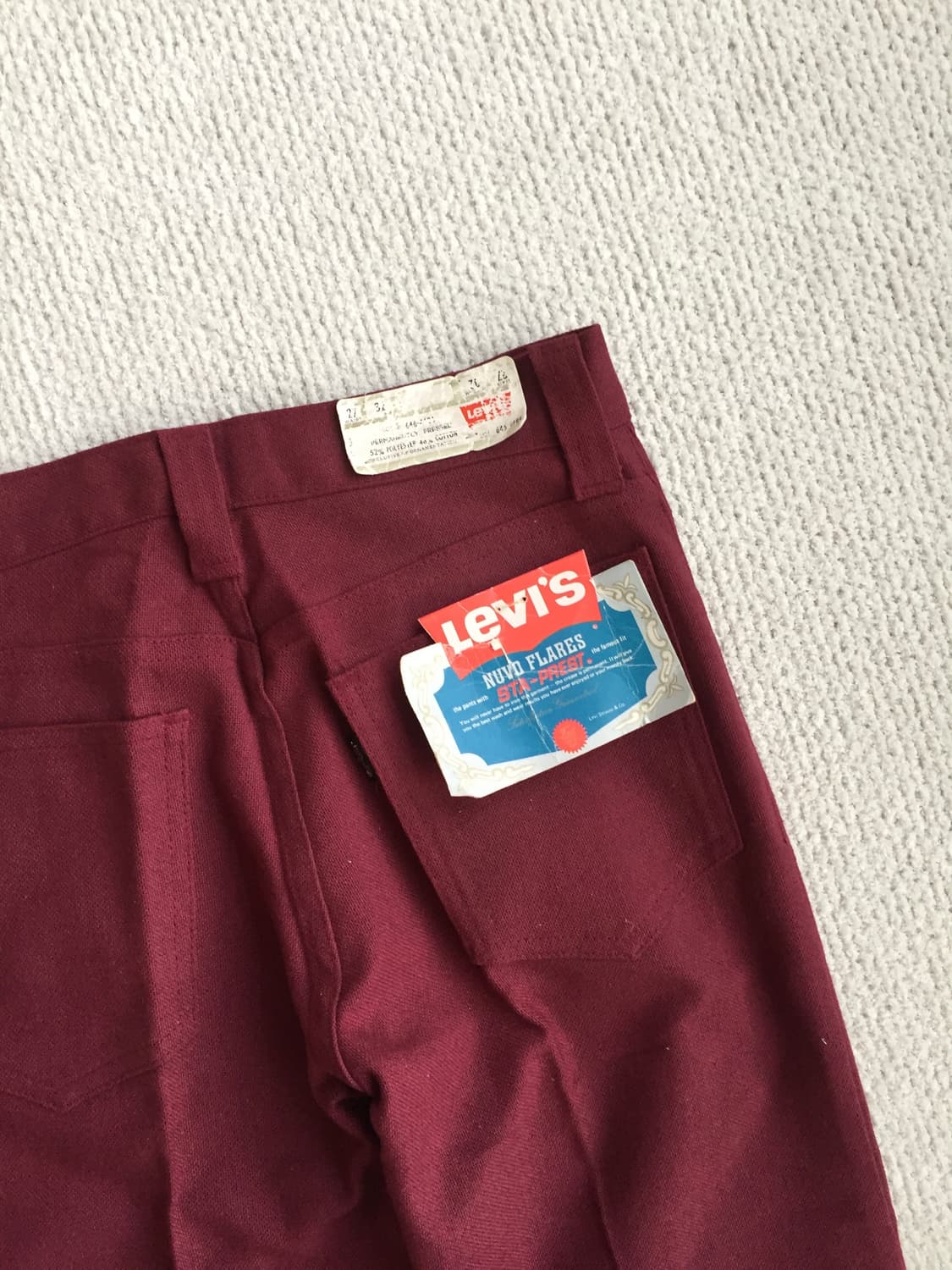 60‘s 데드스탁 리바이스 646 빅E 1세대 스타프레스트 상품이미지3