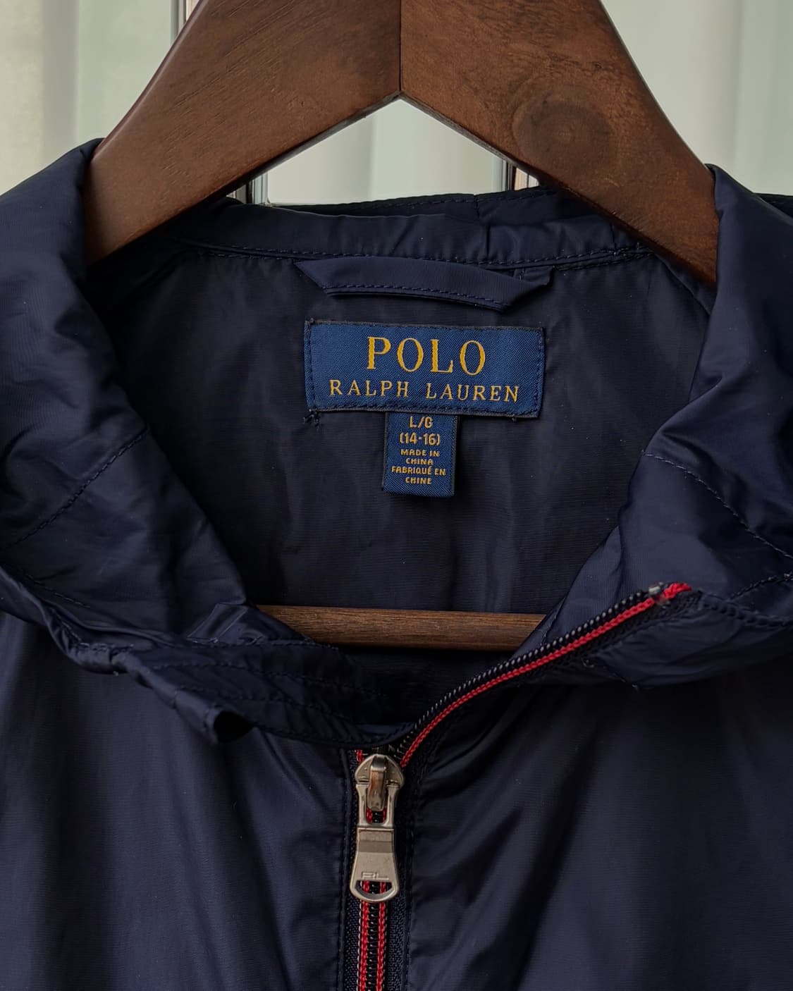 [S]폴로 랄프로렌 네이비 후드 바람막이 상품이미지6