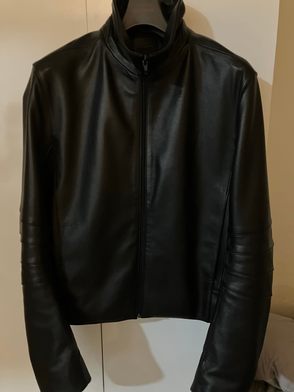 머듈 레더자켓 블랙 2 상품이미지2