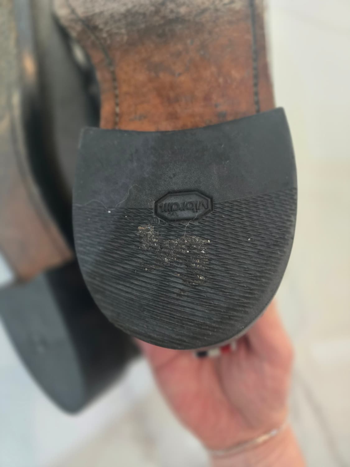 톰브라운 스웨이드 윙팁 슈즈 US7 상품이미지4