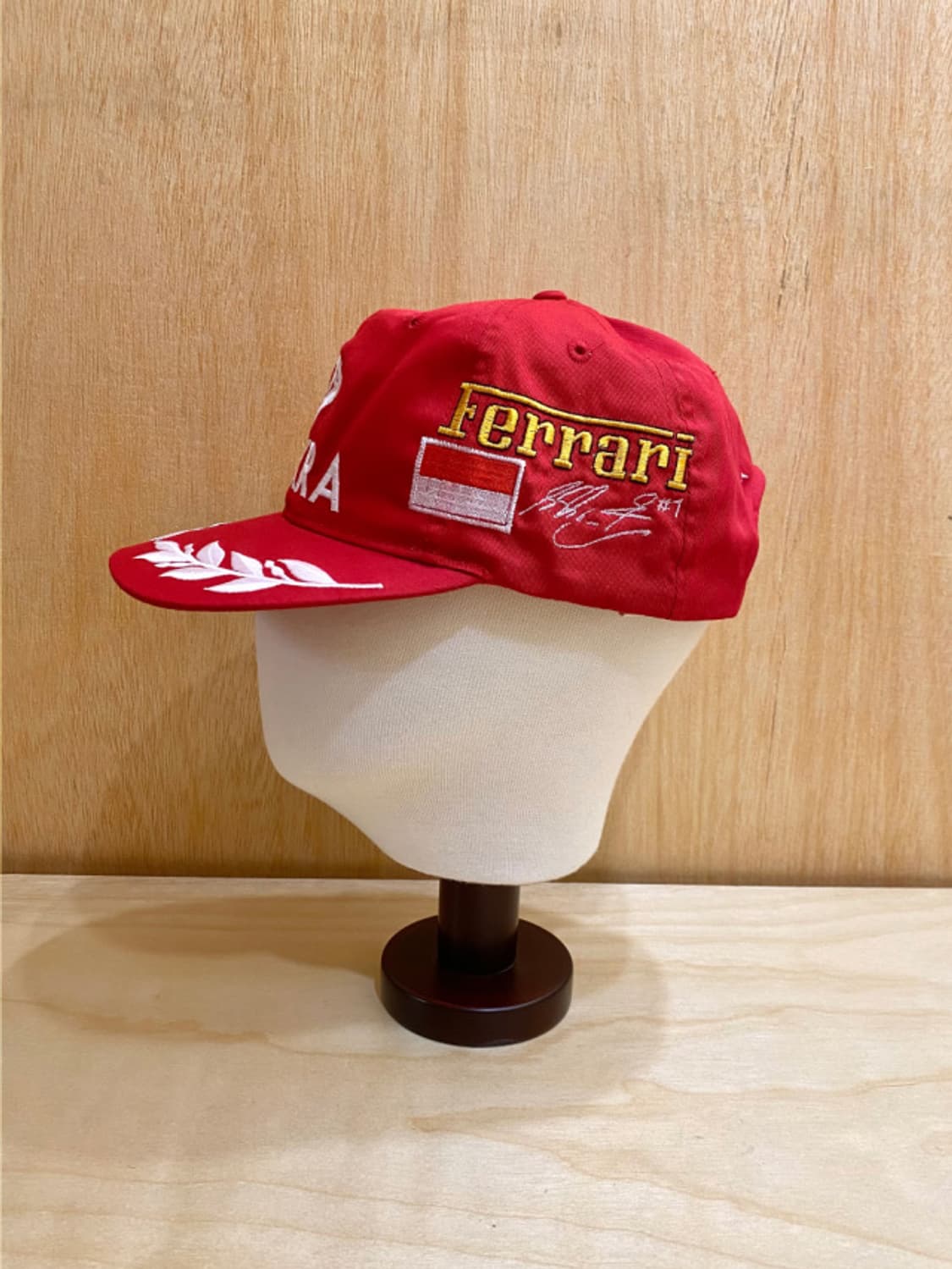 90's FERRARI schumacher racing cap 상품이미지4