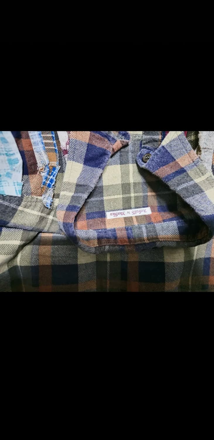 [OS] 리빌드 바이 니들스  패치워크 셔츠 상품이미지3