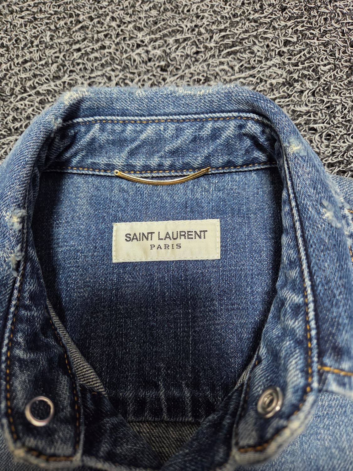 생로랑 데님 원피스/S 상품이미지4