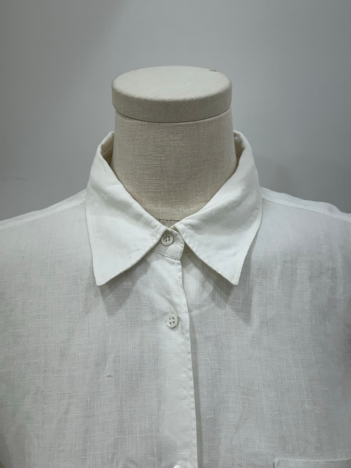 질샌더 리넨 남방 상품이미지8