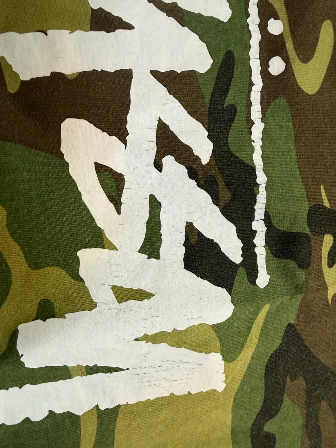 스투시 스탁로고 카모플라주 반팔 상품이미지4